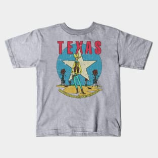 Texas Where Everything Is Best 1845 Kids T-Shirt